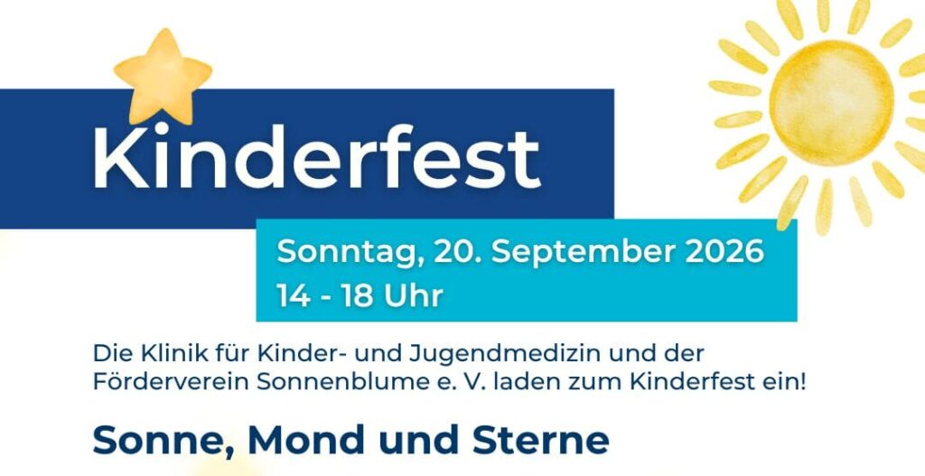 Einladung zum Kinderfest 2026.
