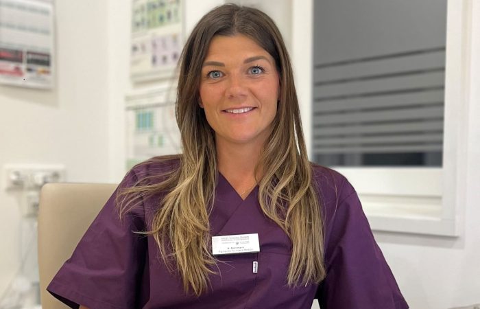 Kristina Bornmann ist Ärztin in der Praxis für Allgemeinmedizin in Ingersleben.